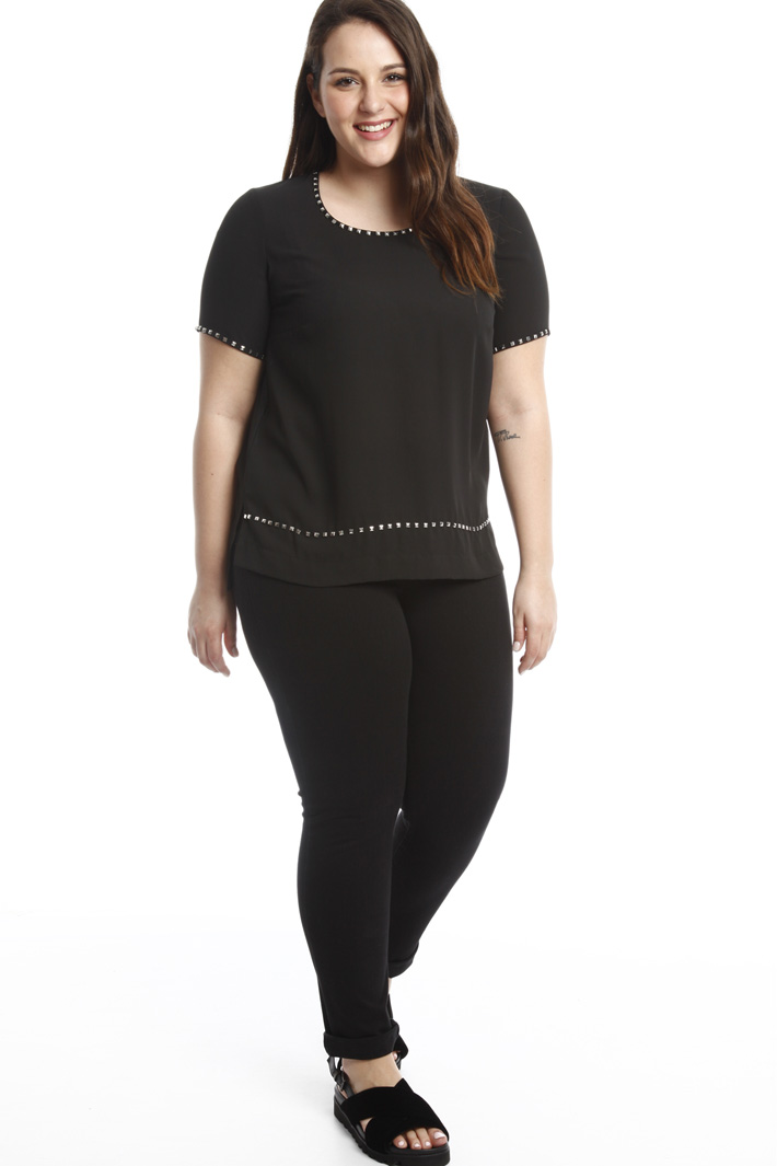 Casacca con borchie Fashion Market Casacca con borchie Fashion Market