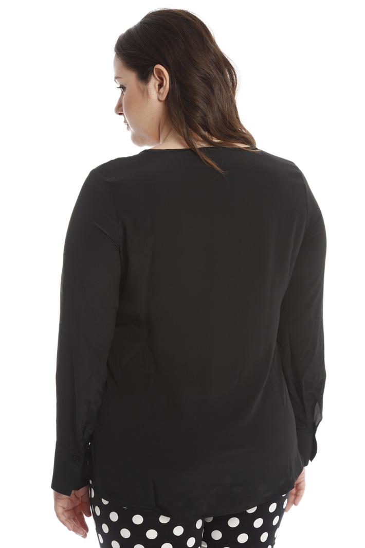 Blusa in crespo di seta Fashion Market Blusa in crespo di seta Fashion Market