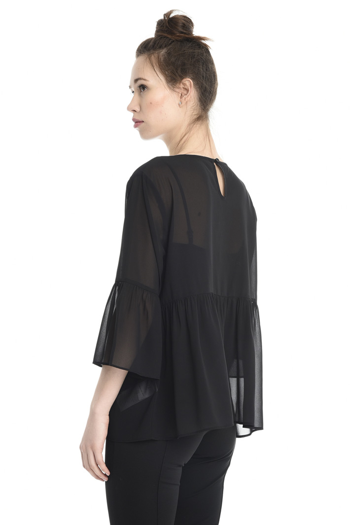 Blusa con ricamo di jais Fashion Market Blusa con ricamo di jais Fashion Market