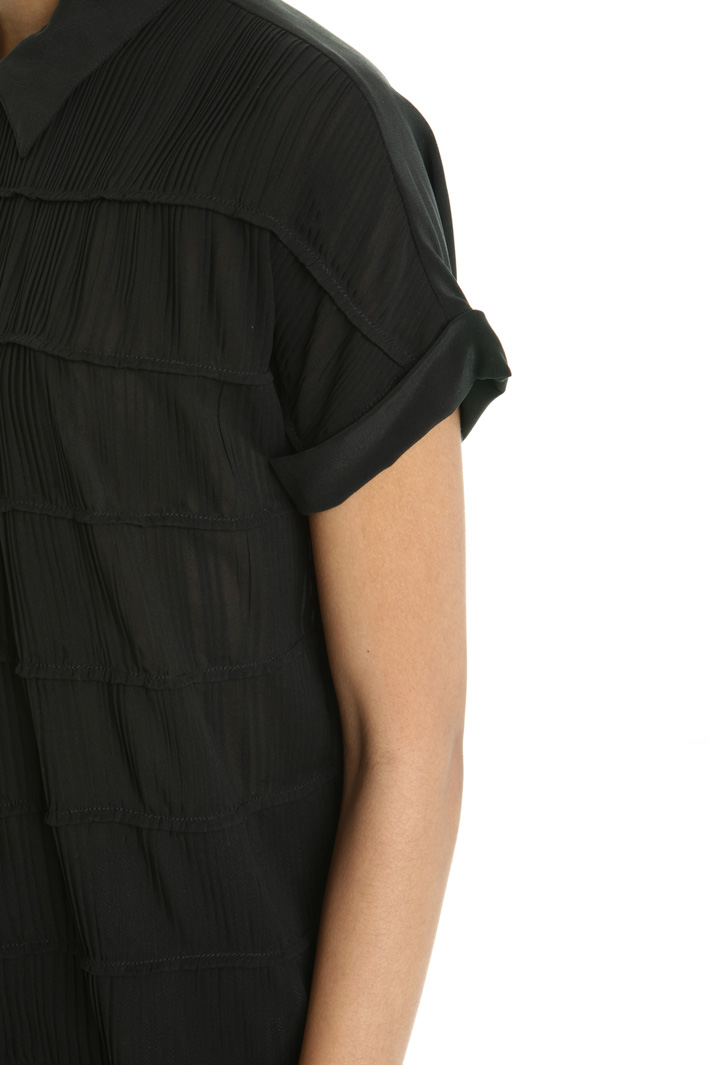Casacca in georgette di seta Fashion Market Casacca in georgette di seta Fashion Market