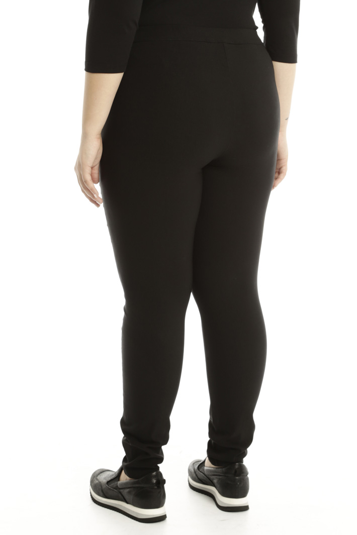 Leggings in diagonale stretch Fashion Market Leggings in diagonale stretch Fashion Market