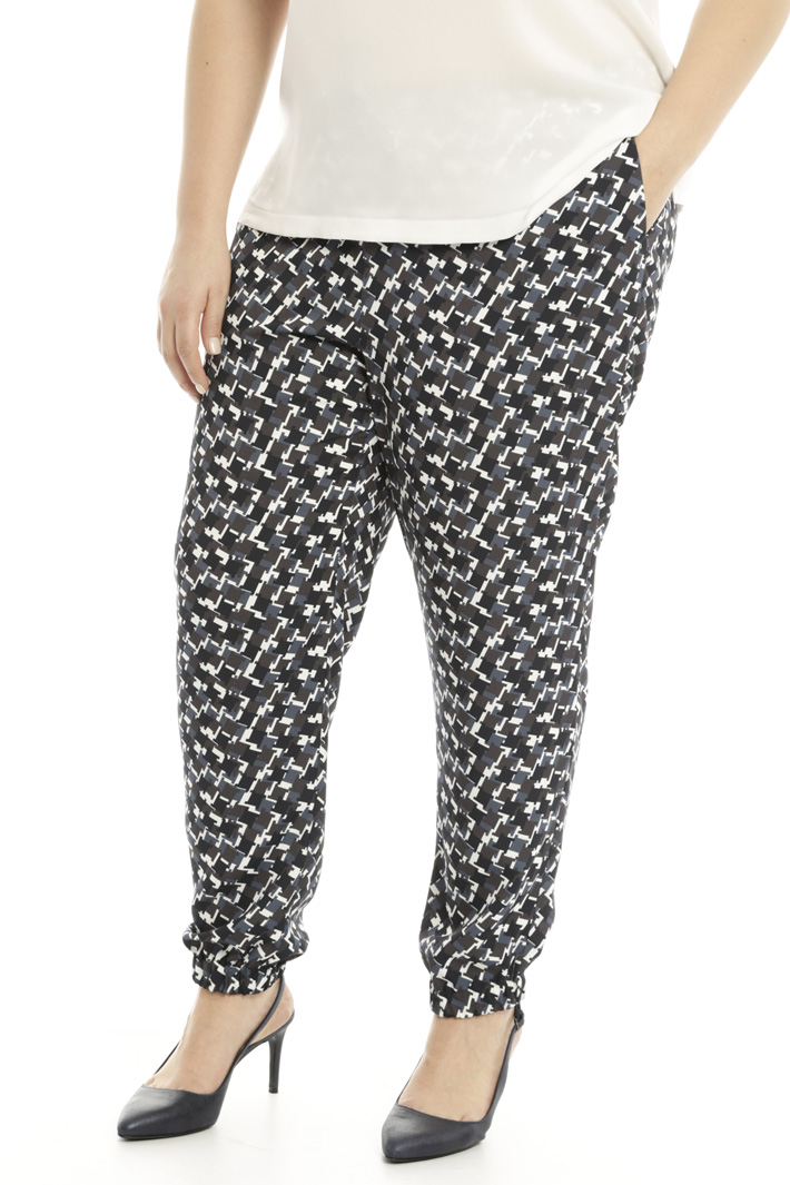 Pantalone jogging in cady Fashion Market Pantalone jogging in cady Fashion Market
