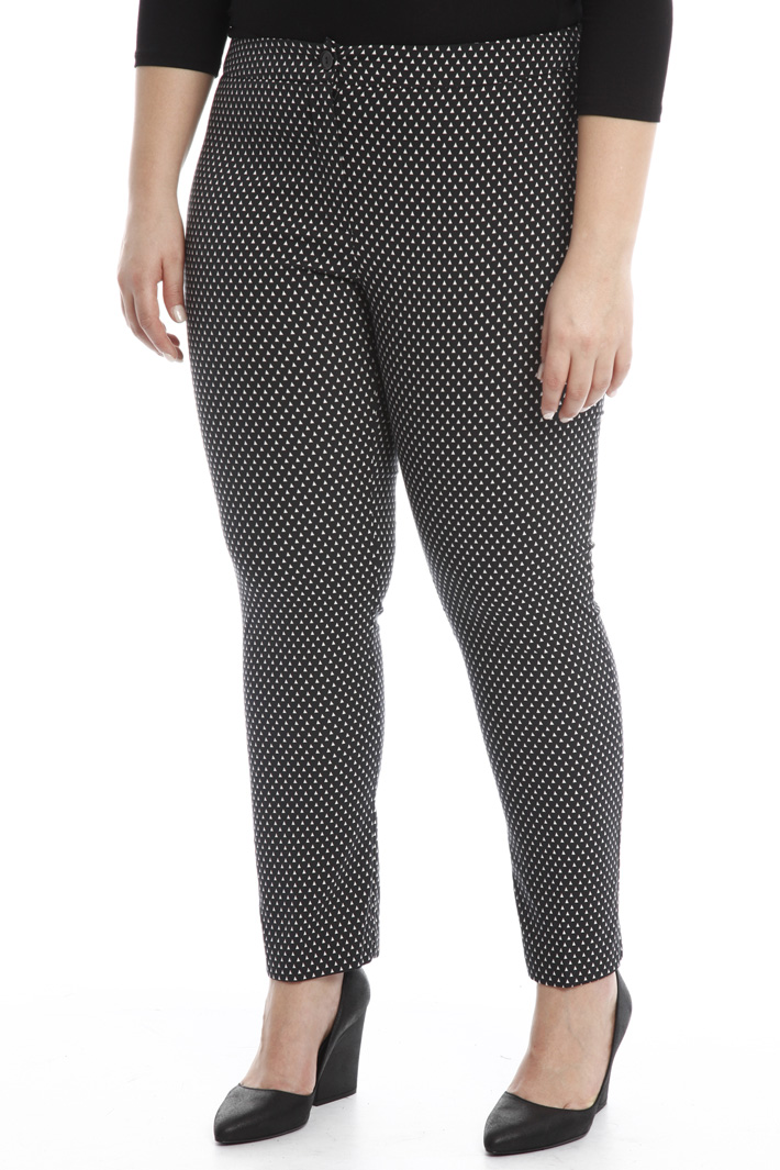 Pantalone aderente a fantasia Fashion Market Pantalone aderente a fantasia Fashion Market