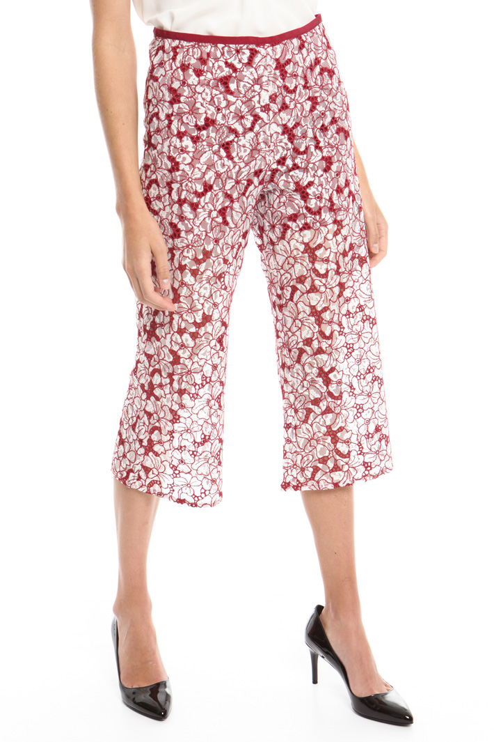 Pantalone in pizzo ricamato Fashion Market Pantalone in pizzo ricamato Fashion Market