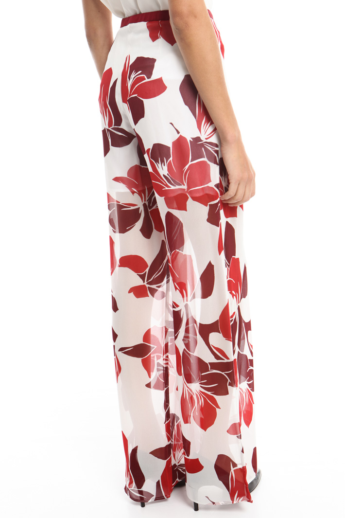 Pantalone ampio in georgette Fashion Market Pantalone ampio in georgette Fashion Market
