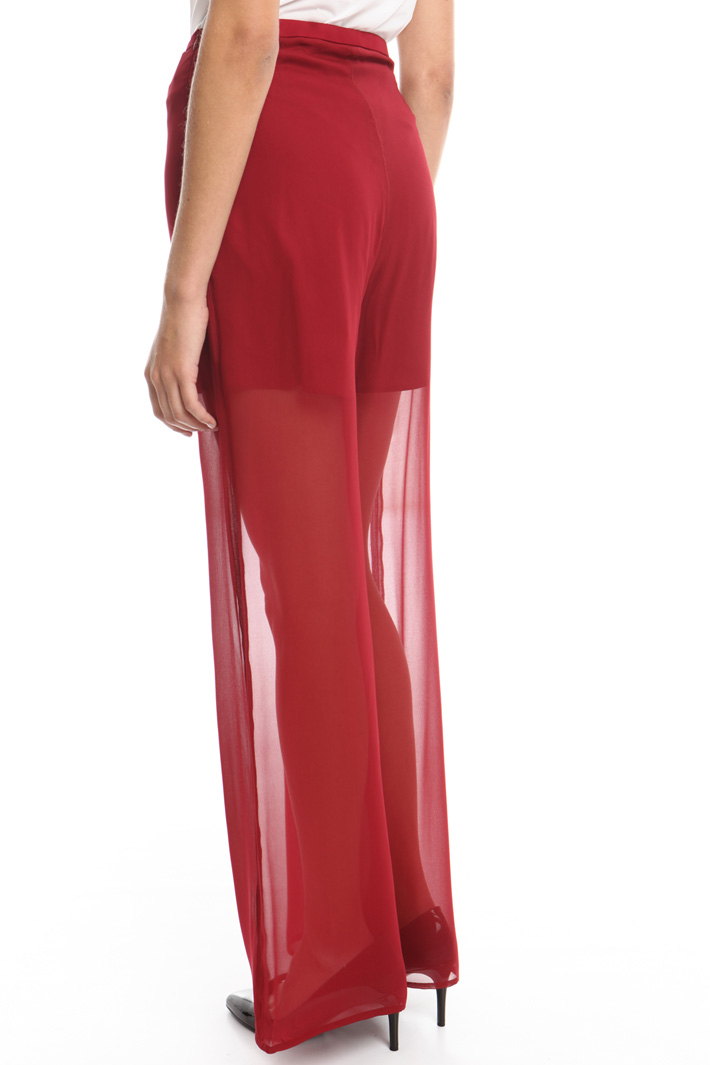 Pantalone ampio in georgette Fashion Market Pantalone ampio in georgette Fashion Market