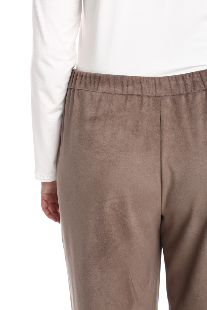 Pantalone effetto camoscio Fashion Market Pantalone effetto camoscio Fashion Market
