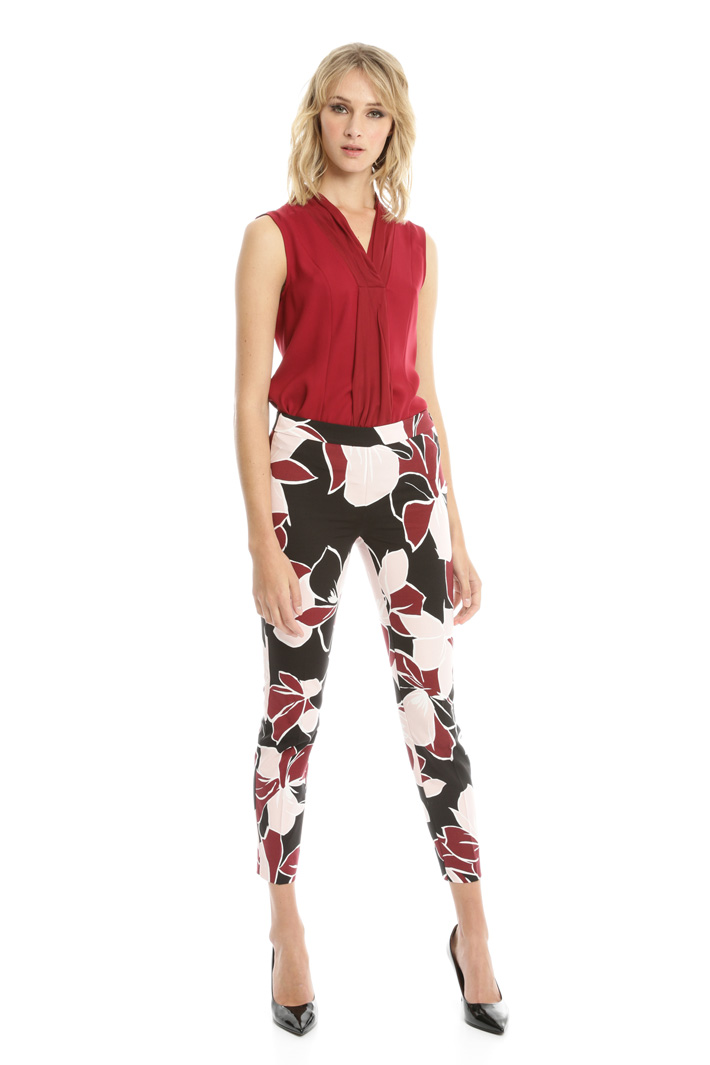 Pantaloni in faille stretch Fashion Market Pantaloni in faille stretch Fashion Market