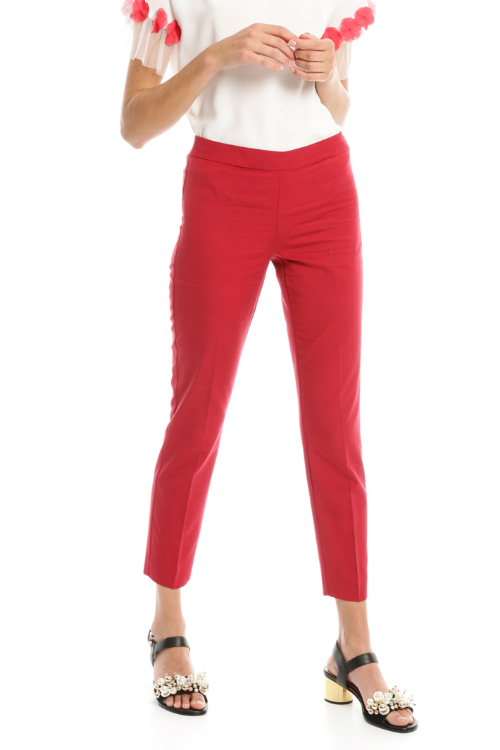 Pantaloni in faille stretch Fashion Market Pantaloni in faille stretch Fashion Market