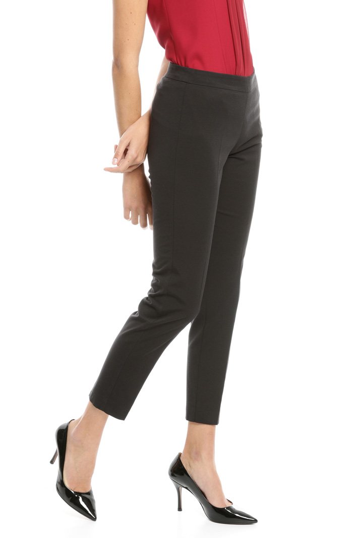 Pantaloni in faille stretch Fashion Market Pantaloni in faille stretch Fashion Market