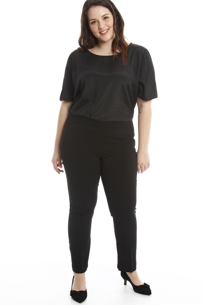 Pantalone in tessuto stretch Fashion Market Pantalone in tessuto stretch Fashion Market