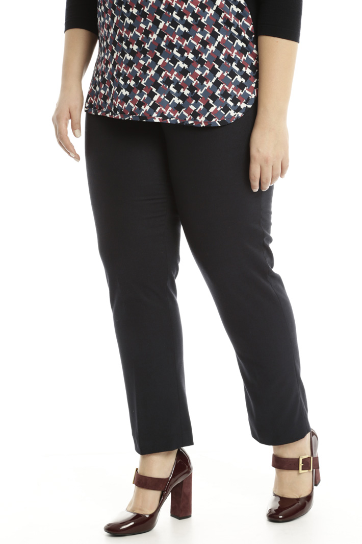 Pantalone aderente in flanella Fashion Market Pantalone aderente in flanella Fashion Market
