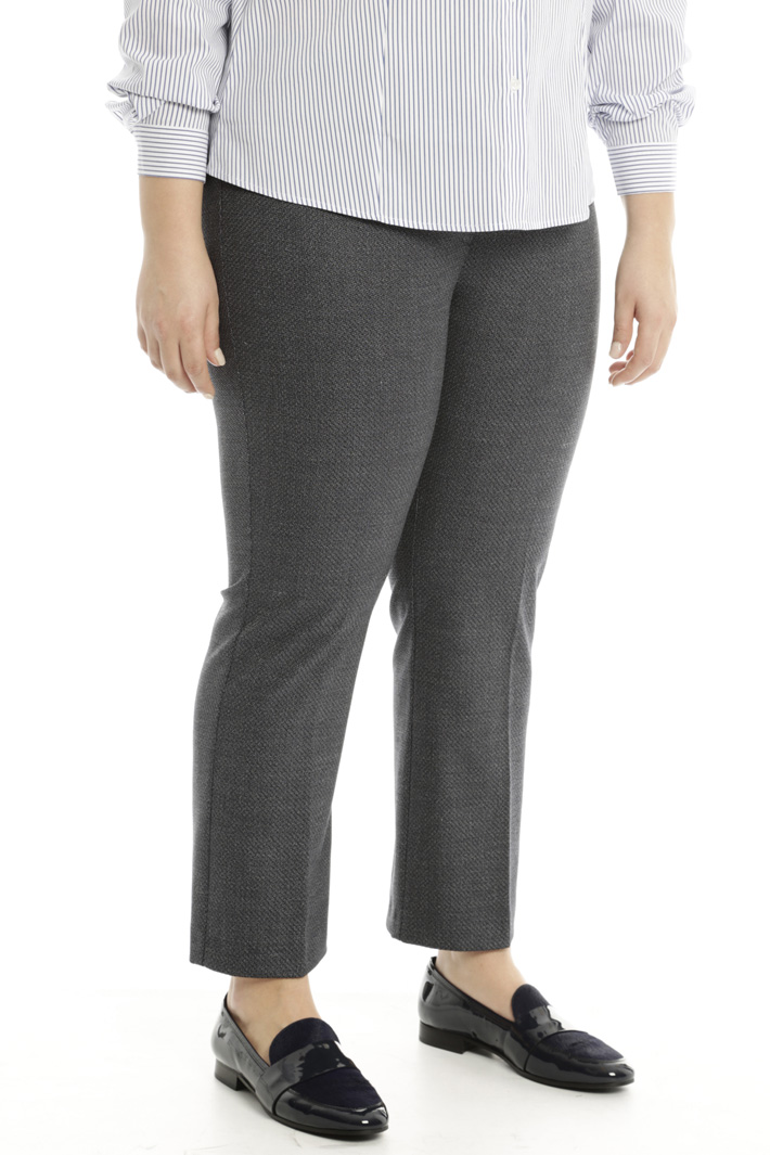 Pantalone dritto in viscosa Fashion Market Pantalone dritto in viscosa Fashion Market