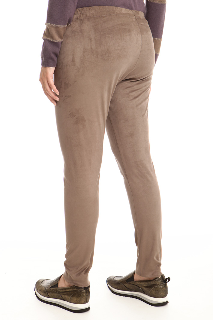 Leggings effetto scamosciato Fashion Market Leggings effetto scamosciato Fashion Market