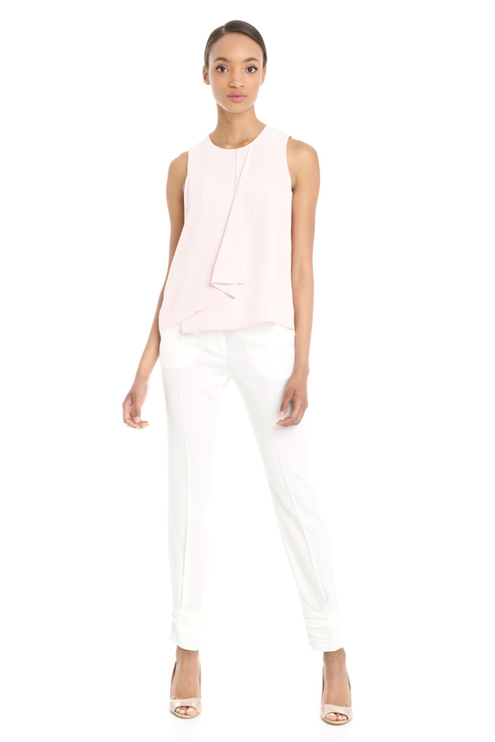 Pantaloni in enver satin Fashion Market Pantaloni in enver satin Fashion Market