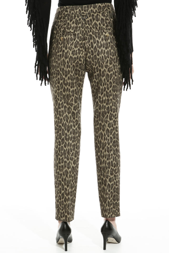 Pantalone in flanella jacquard Fashion Market Pantalone in flanella jacquard Fashion Market