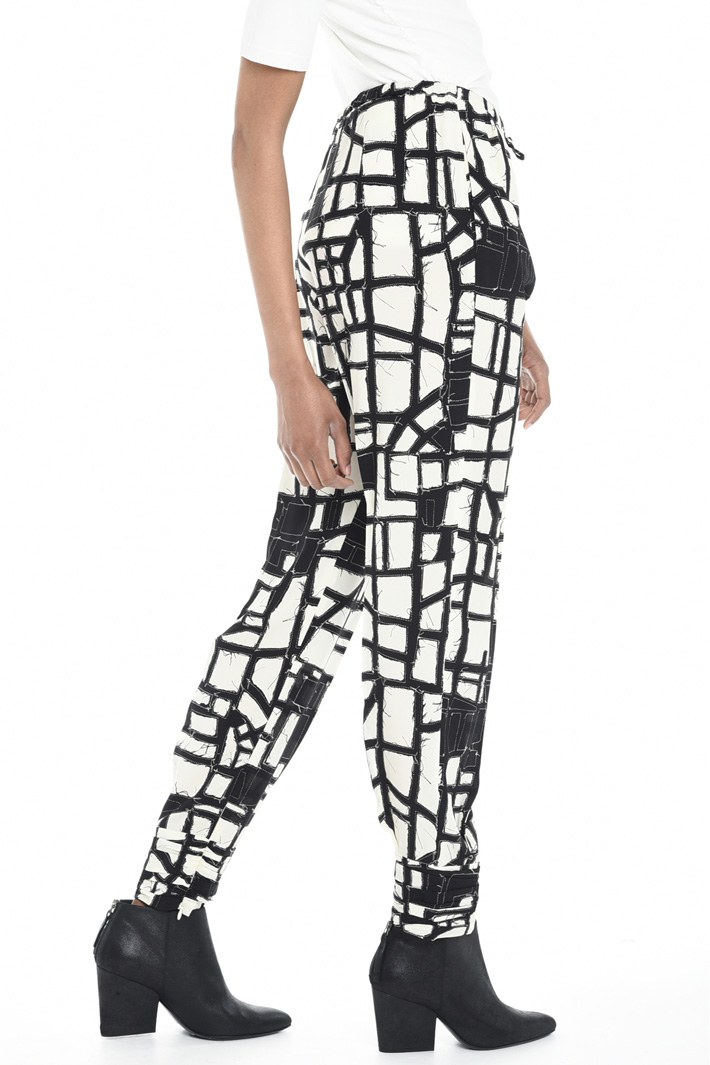 Pantalone fluido in seta Fashion Market Pantalone fluido in seta Fashion Market