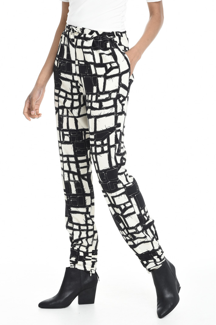 Pantalone fluido in seta Fashion Market Pantalone fluido in seta Fashion Market