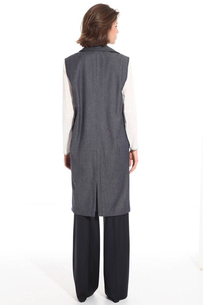 Trench in lana vergine Fashion Market Trench in lana vergine Fashion Market