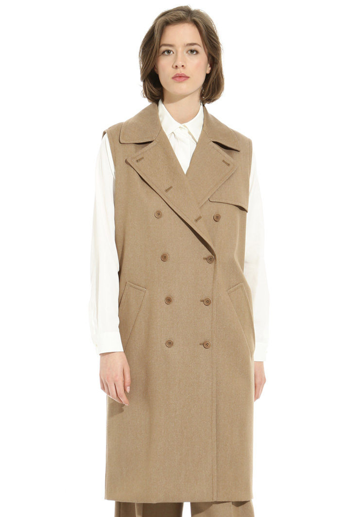 Trench in lana vergine Fashion Market Trench in lana vergine Fashion Market