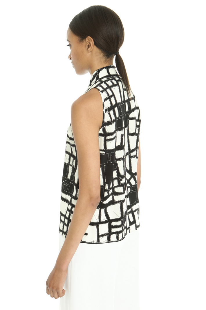 Top con collo a sciarpa Fashion Market Top con collo a sciarpa Fashion Market