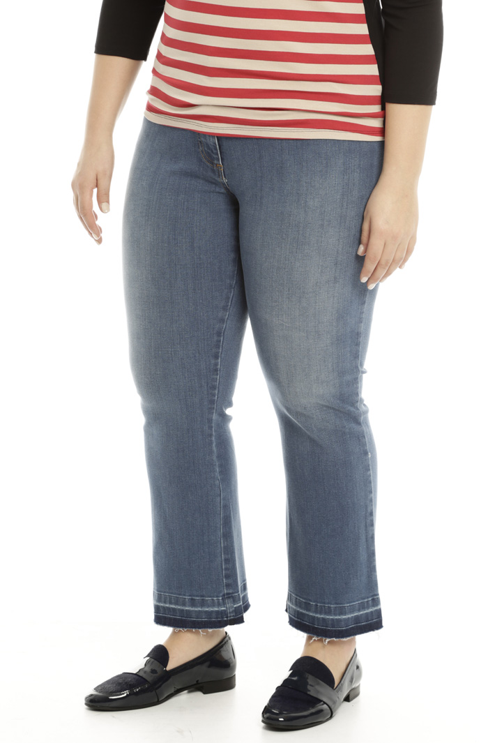 Jeans con fondo sfrangiato Fashion Market Jeans con fondo sfrangiato Fashion Market