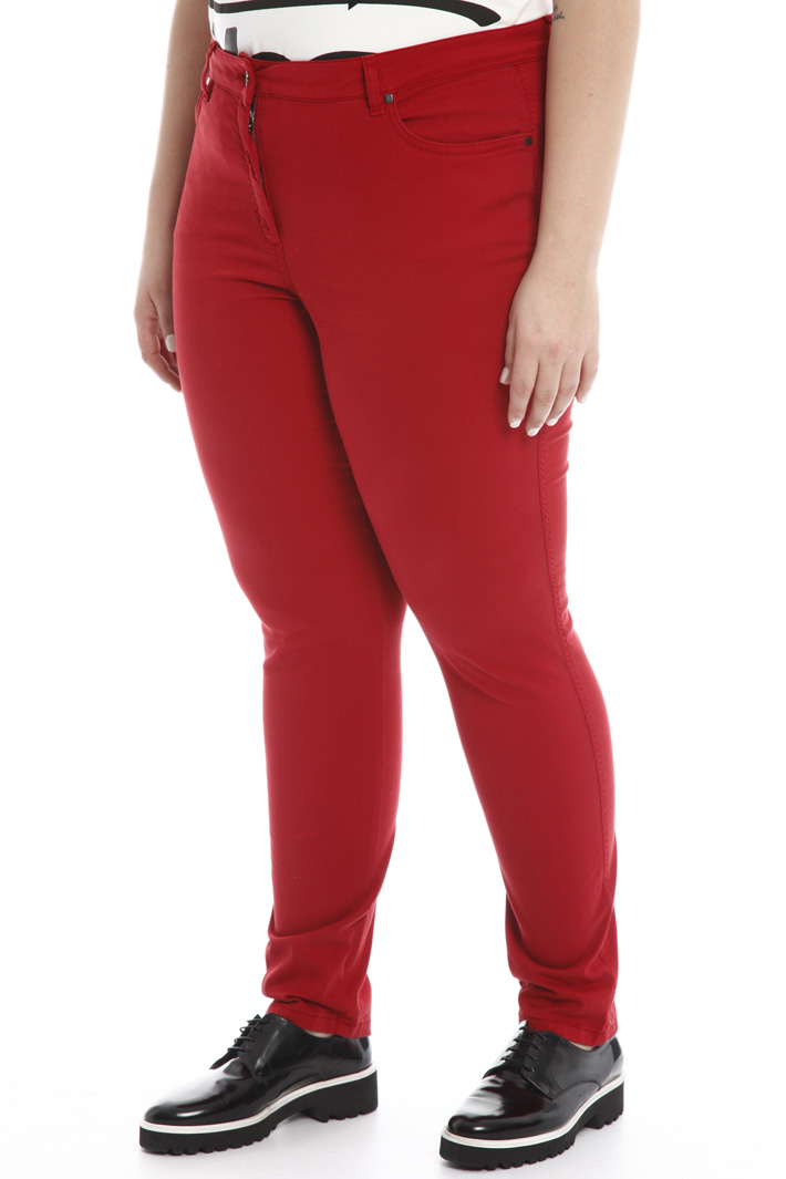 Pantalone in raso stretch Fashion Market Pantalone in raso stretch Fashion Market