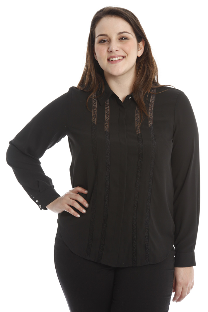 Camicia con ricami in pizzo Fashion Market Camicia con ricami in pizzo Fashion Market