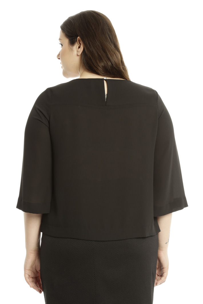 Blusa fluida con ricamo Fashion Market Blusa fluida con ricamo Fashion Market