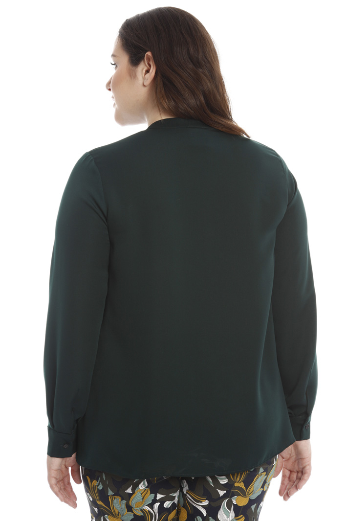 Casacca in raso con rouches Fashion Market Casacca in raso con rouches Fashion Market