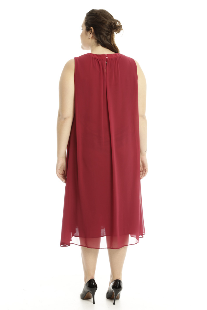 Abito fluido in georgette Fashion Market Abito fluido in georgette Fashion Market