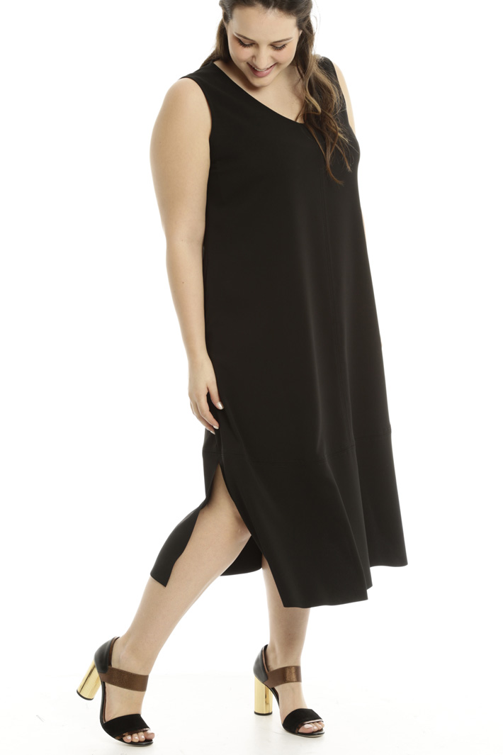 Abito lungo in fluido stretch Fashion Market Abito lungo in fluido stretch Fashion Market