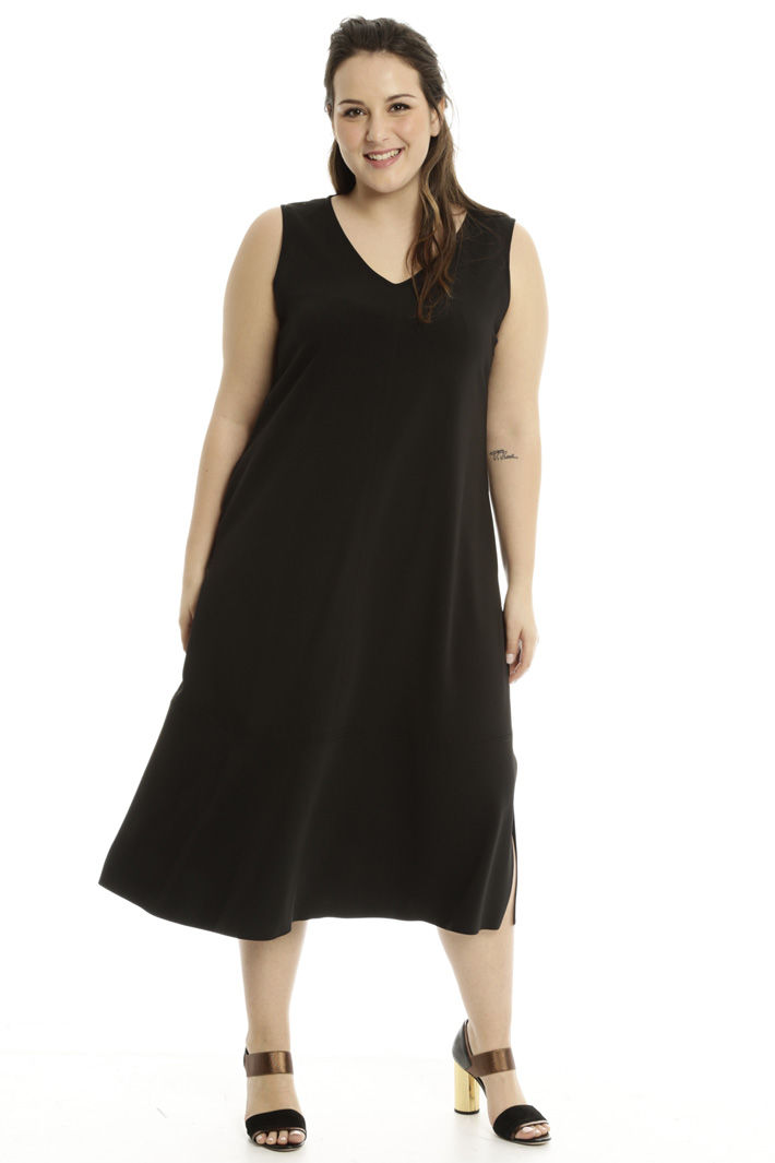 Abito lungo in fluido stretch Fashion Market Abito lungo in fluido stretch Fashion Market