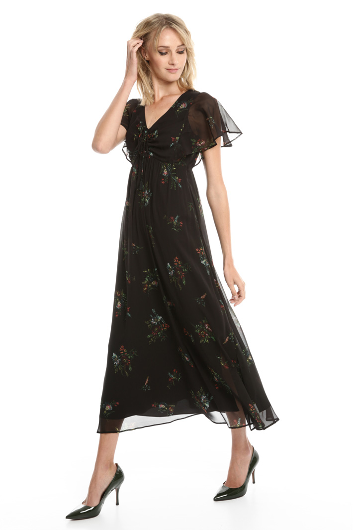 Abito lungo in georgette Fashion Market Abito lungo in georgette Fashion Market
