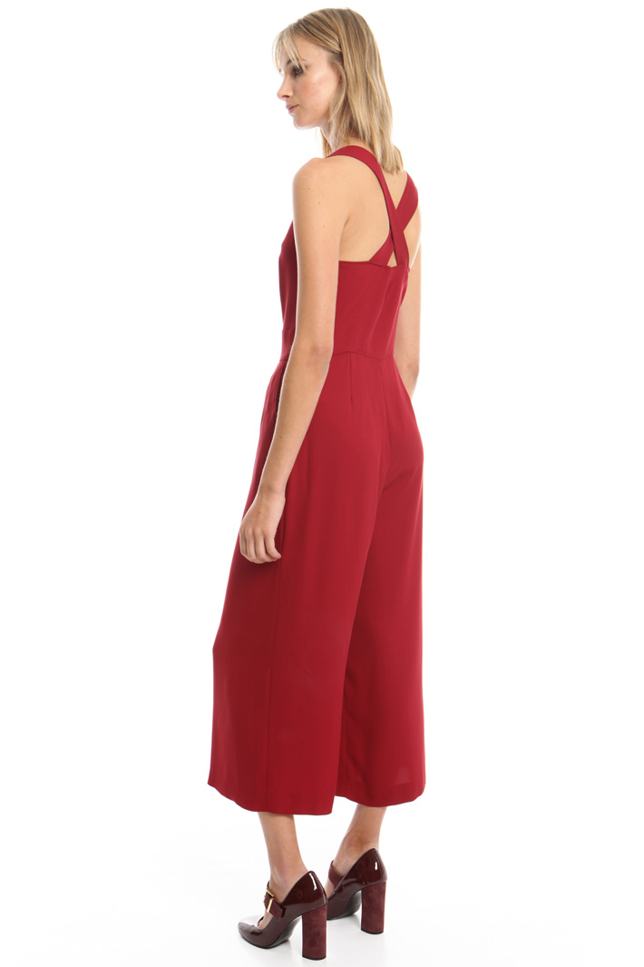 Tuta cropped in cady stretch Fashion Market Tuta cropped in cady stretch Fashion Market