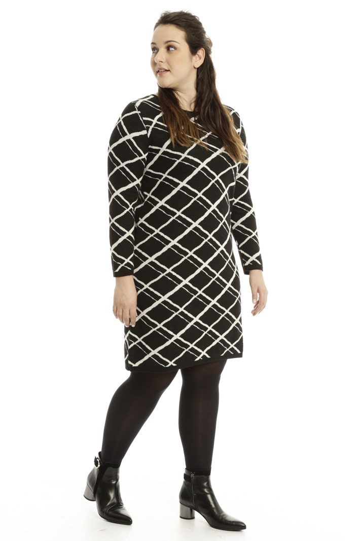 Abito in maglia jacquard Fashion Market Abito in maglia jacquard Fashion Market
