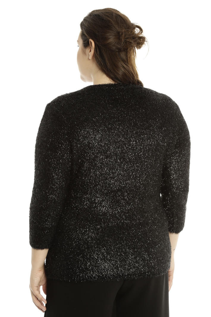Maglia lurex effetto pelliccia Fashion Market Maglia lurex effetto pelliccia Fashion Market