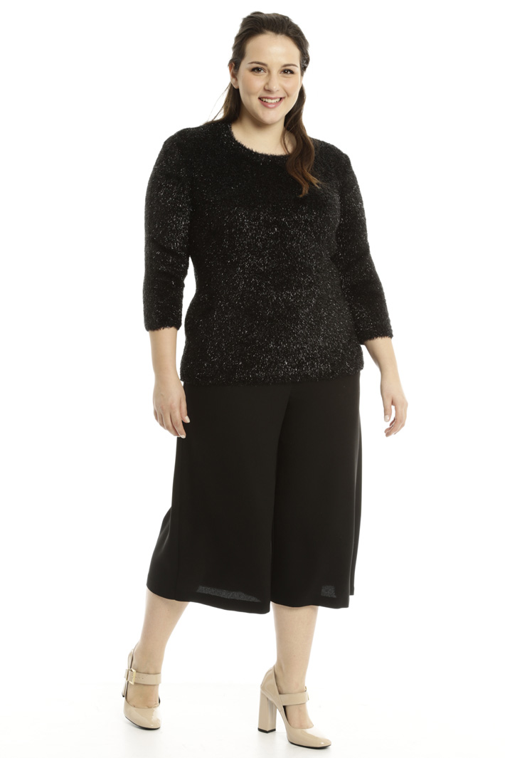 Maglia lurex effetto pelliccia Fashion Market Maglia lurex effetto pelliccia Fashion Market