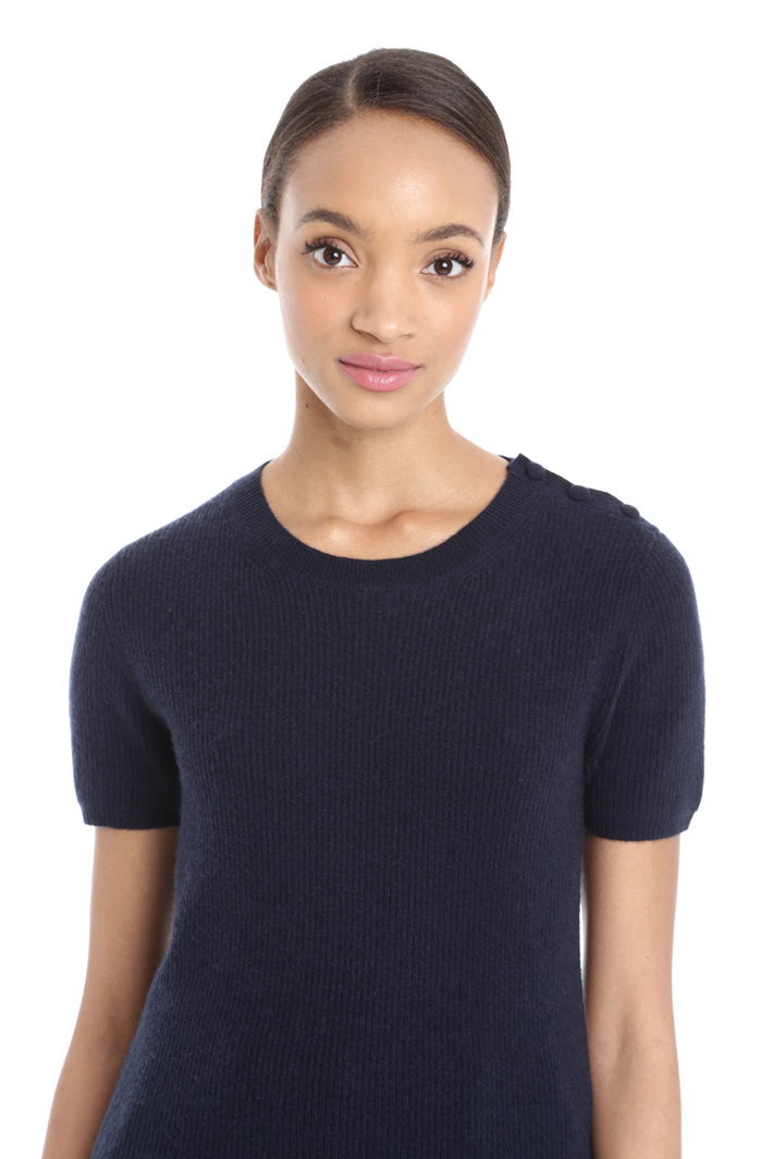 Maglia a coste con bottoni Fashion Market Maglia a coste con bottoni Fashion Market