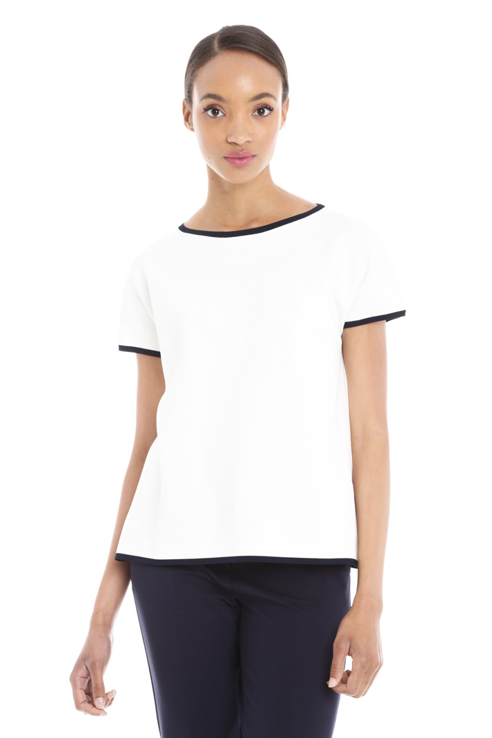 Maglia boxy in viscosa stretch Fashion Market Maglia boxy in viscosa stretch Fashion Market