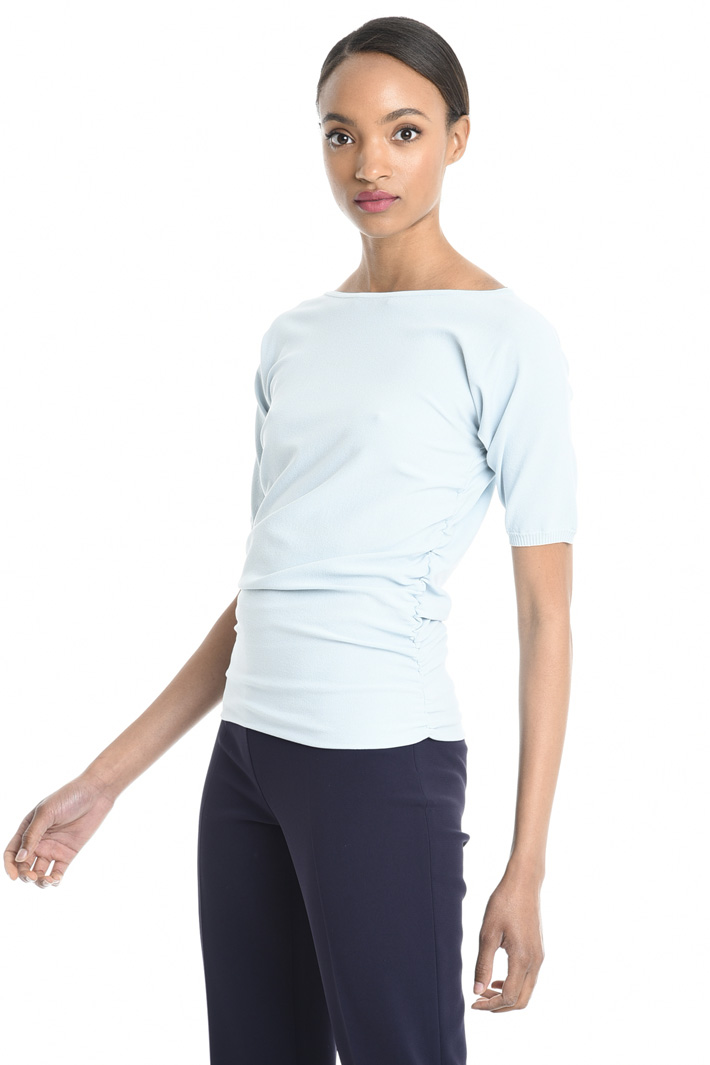 Top in crepe di viscosa Fashion Market Top in crepe di viscosa Fashion Market