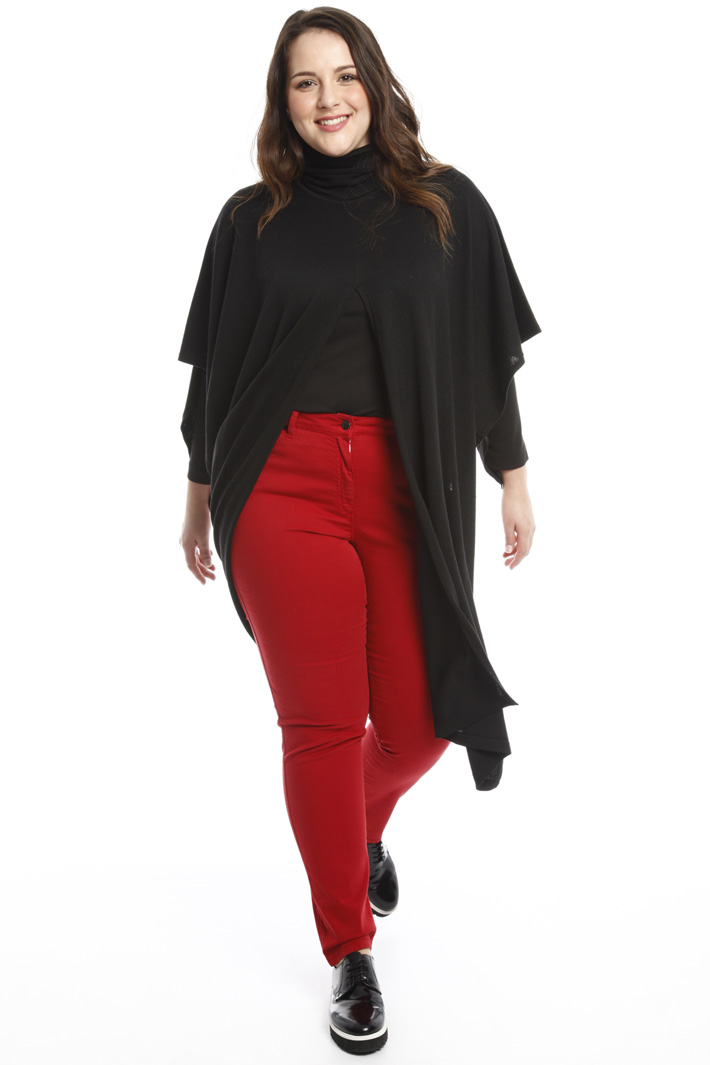 Poncho in misto lana Fashion Market Poncho in misto lana Fashion Market