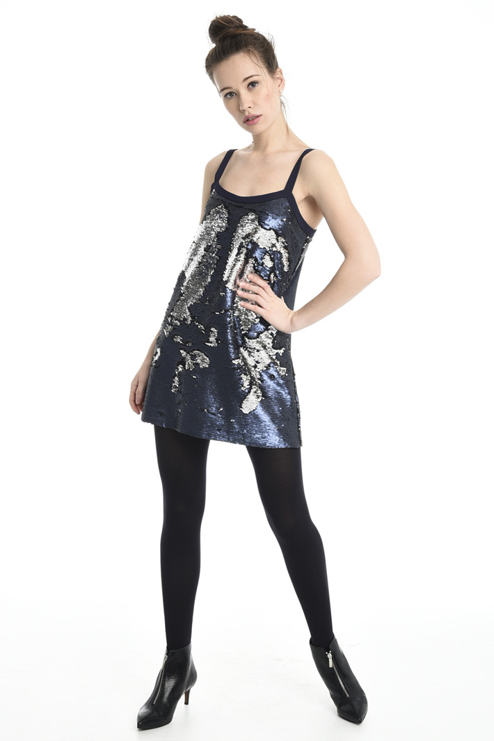 Abito con paillettes all over Fashion Market Abito con paillettes all over Fashion Market