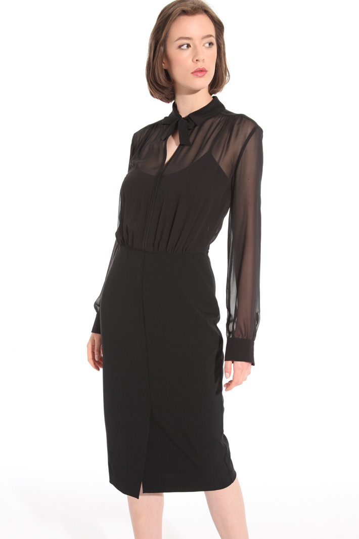 Abito in jersey e crepe Fashion Market Abito in jersey e crepe Fashion Market