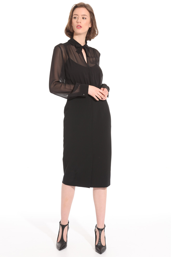 Abito in jersey e crepe Fashion Market Abito in jersey e crepe Fashion Market