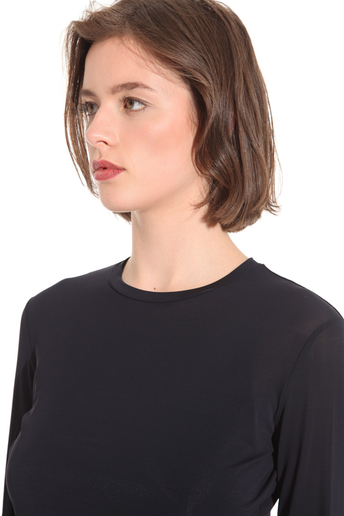 T-shirt in jersey crepe Fashion Market T-shirt in jersey crepe Fashion Market