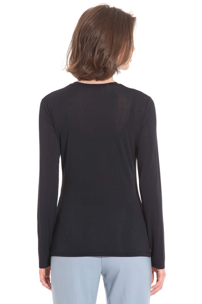 T-shirt in jersey crepe Fashion Market T-shirt in jersey crepe Fashion Market