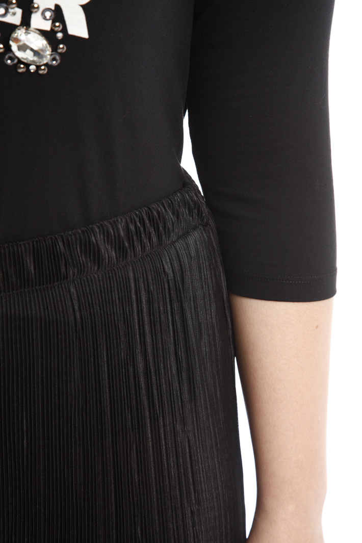 Pantalone lucido plissé Fashion Market Pantalone lucido plissé Fashion Market