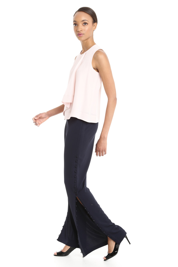 Pantaloni con bottoni laterali Fashion Market Pantaloni con bottoni laterali Fashion Market