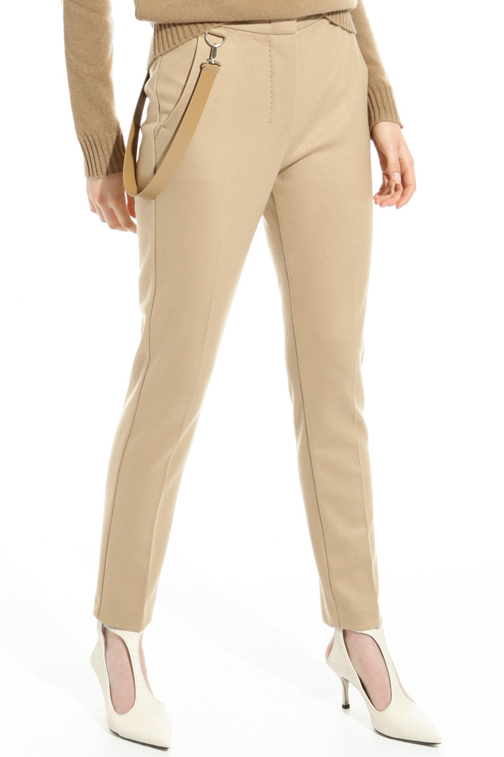 Pantalone in jersey di lana Fashion Market Pantalone in jersey di lana Fashion Market